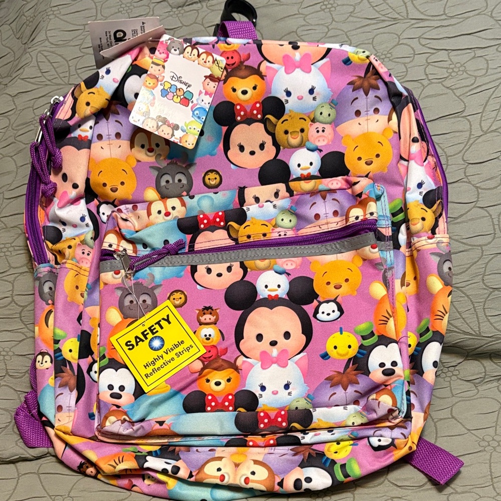 Disney Tsum Tsum Multicolor Backpack